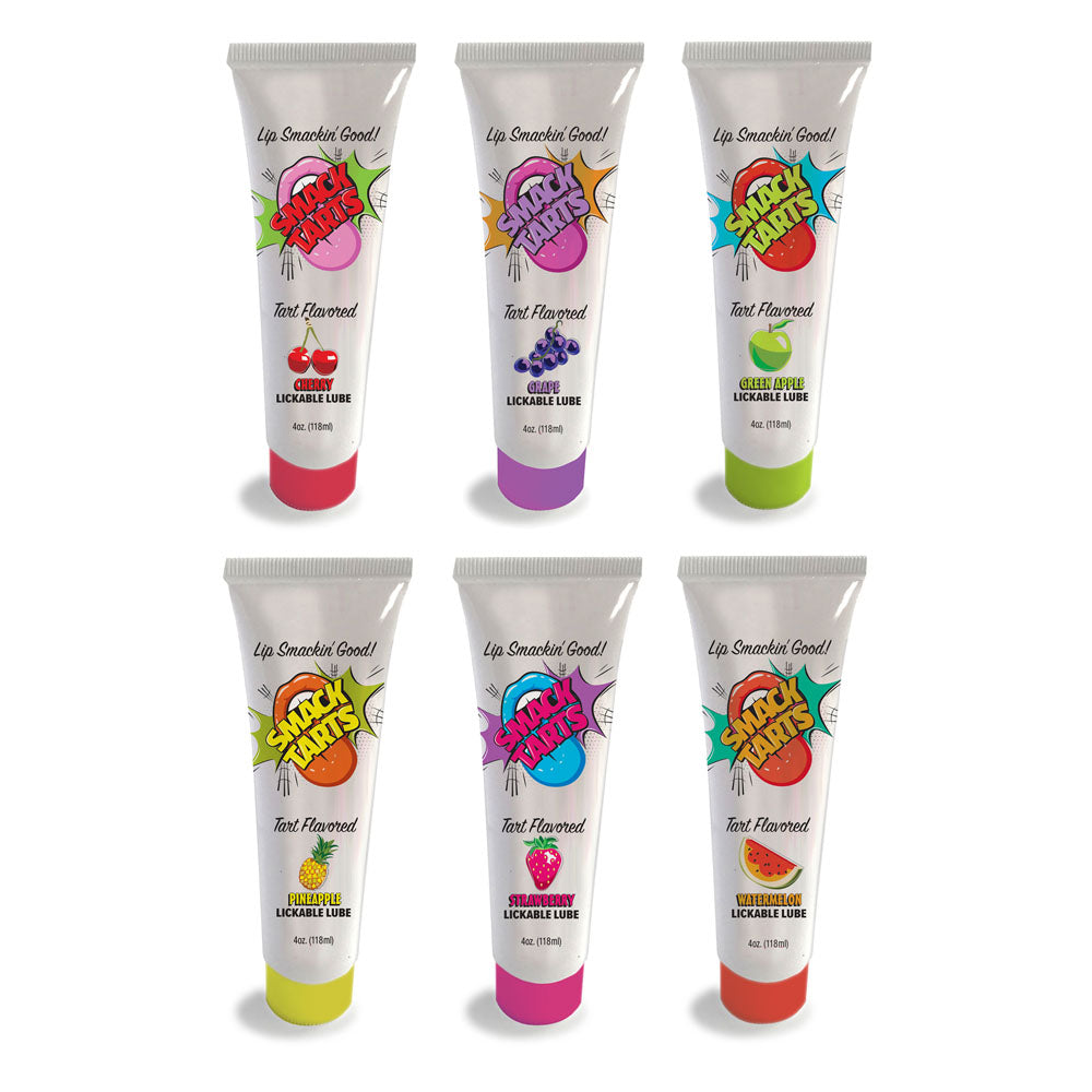 Smack Tarts - Sour Green Apple - Sour Green Apple Flavoured Lubricant - 120 ml Tube