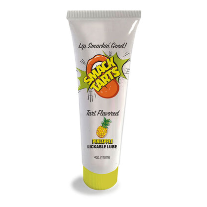 Smack Tarts - Sour Pineapple - Sour Pineapple Flavoured Lubricant - 120 ml Tube