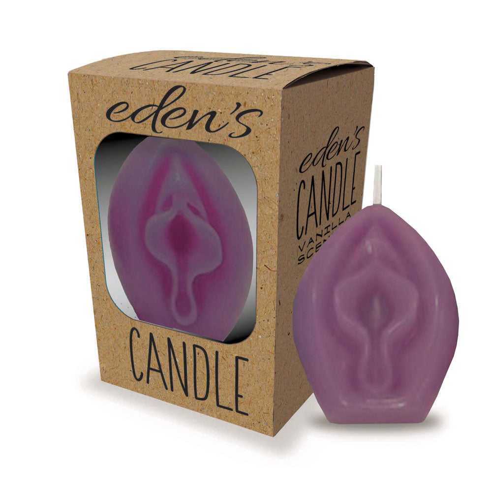 Eden's Candles Vagina - Vanilla - Display of 12 -  Vanilla Scented Candles - Set of 12