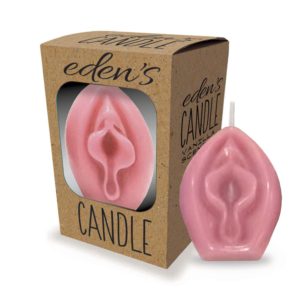 Eden's Candles Vagina - Vanilla - Display of 12 -  Vanilla Scented Candles - Set of 12