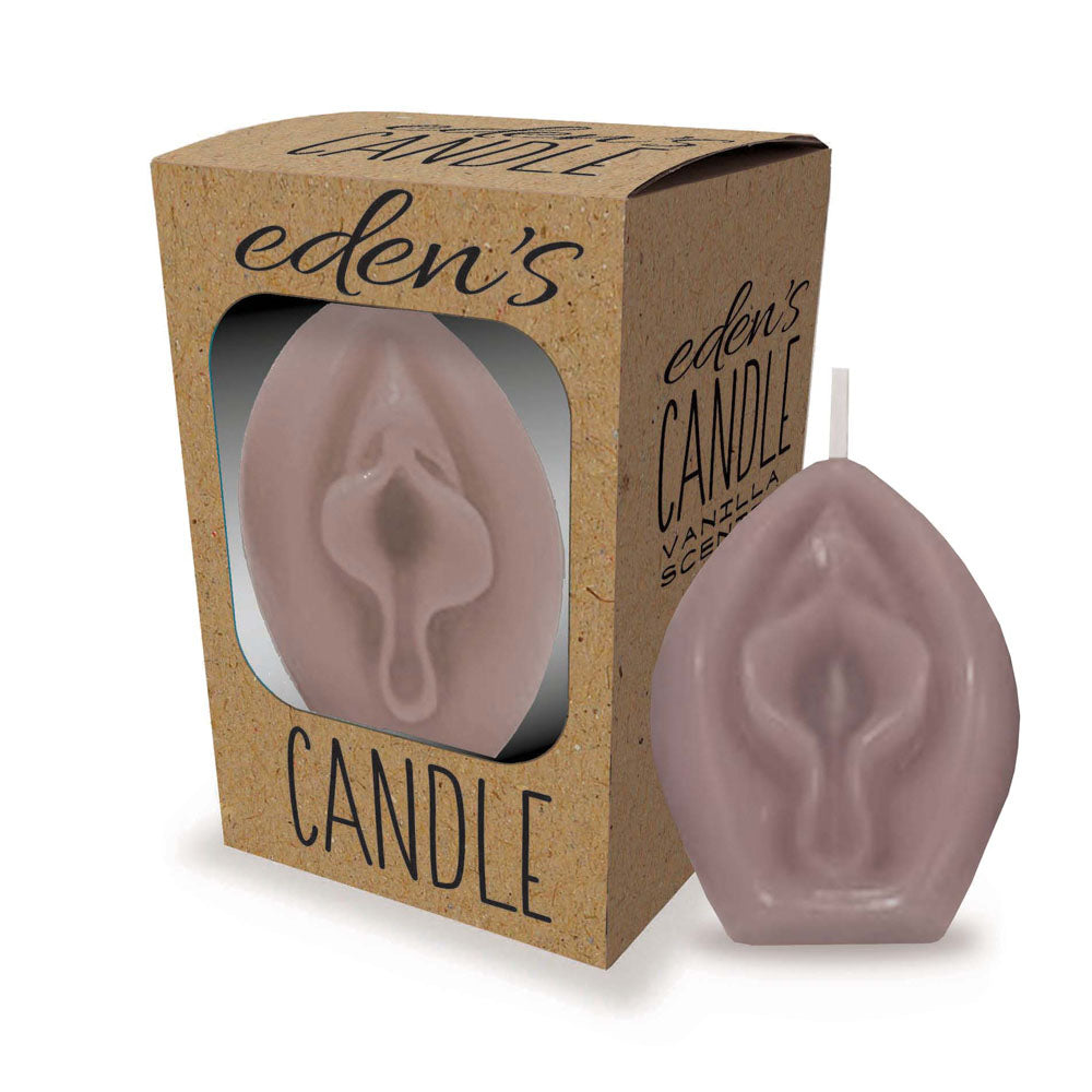 Eden's Candles Vagina - Vanilla - Display of 12 -  Vanilla Scented Candles - Set of 12