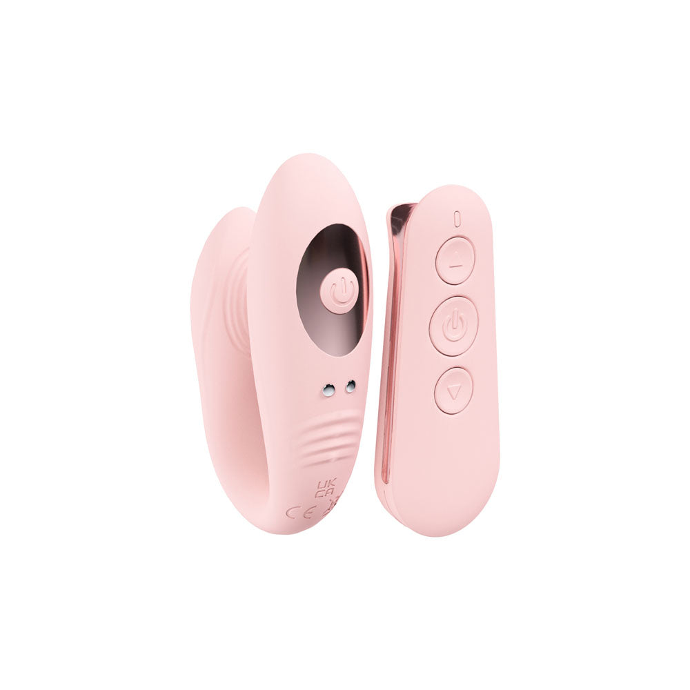 LOVELINE Charme Dual Motor Vibe -  USB Rechargeable Dual Motor Vibrator with Wireless Remote