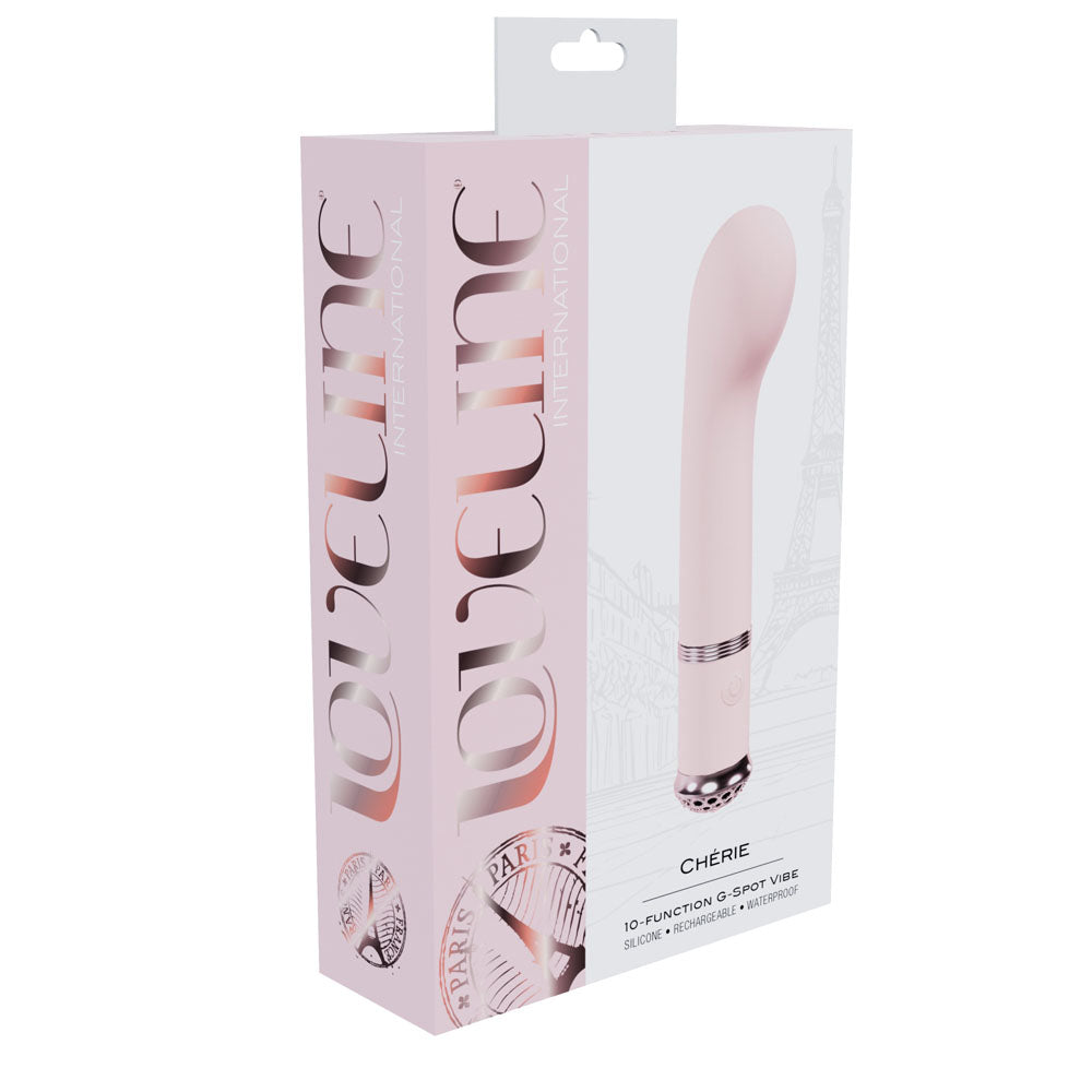LOVELINE Cherie -  -  14 cm USB Rechargeable Vibrator