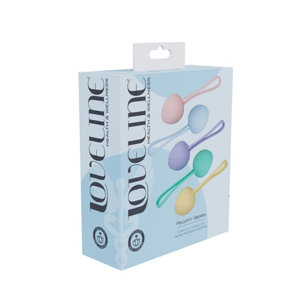 LOVELINE PelviFit Berry -  Kegel Kit - Set of 5 Sizes