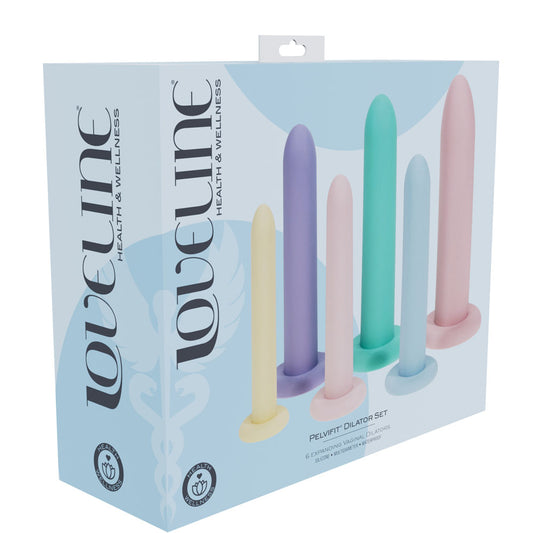 LOVELINE PelviFit Expanding Vaginal Dilator -  Vaginal Dilators - Set of 6 Sizes
