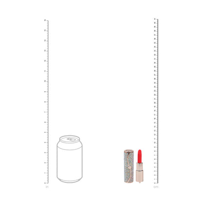 LOVELINE Sparkle -  8.3 cm USB Rechargeable Lipstick Vibrator