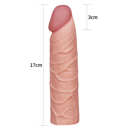 Pleasure X-Tender 1'' Sleeve -  2.5 cm (1'') Penis Extension Sleeve