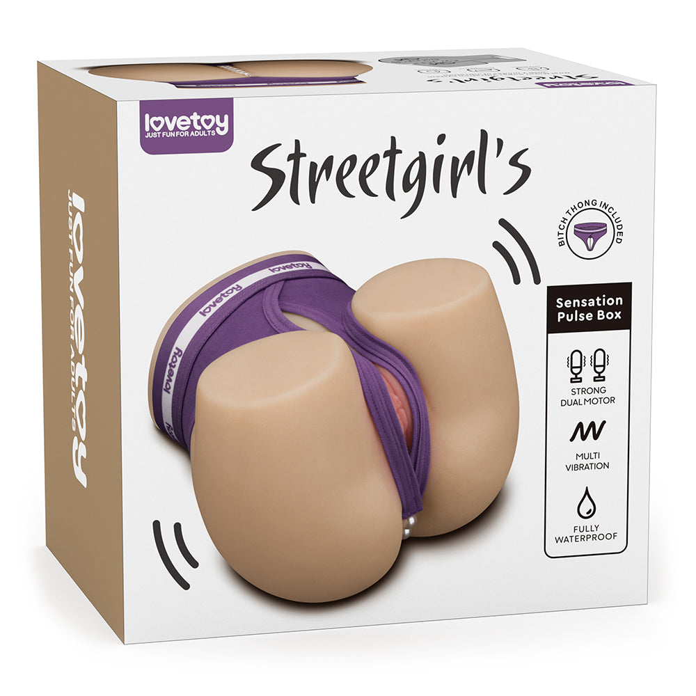 Streetgirls Dual Motor Sensation Pulse -  USB Rechargeable Vibrating Masturbator