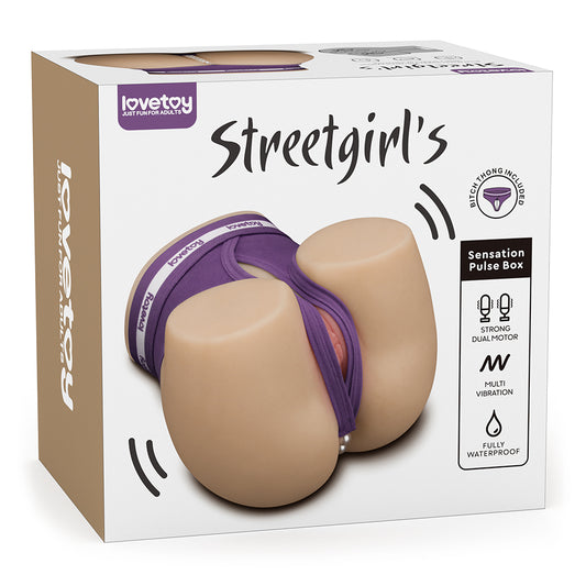 Streetgirls Dual Motor Sensation Pulse -  USB Rechargeable Vibrating Masturbator