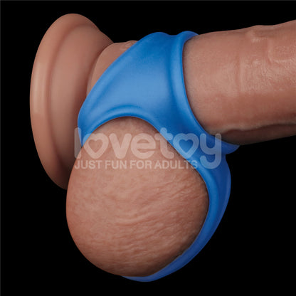 Pinnacle Pro Trio Grip Enhancer -  Cock & Balls Ring