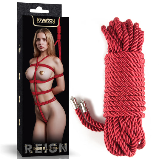 Rebellion Reign Silky Bondage Rope -  -  Bondage Rope - 10 metre length