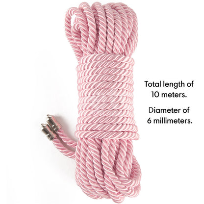 Rebellion Reign Silky Bondage Rope -  -  Bondage Rope - 10 metre length