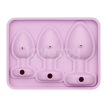 Jokes & Parties Butt Plug Silicone Ice Tray - Novelty Ice Tray