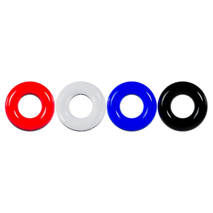 LEVELZ Multicolour Cock Ring Set - 4 Pack -  Cock Rings - 4 Pack