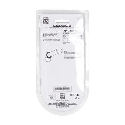 LEVELZ Classic Silicone Cock Ring Set - L/XL/XXL -  Cock Rings - Set of 3 Sizes