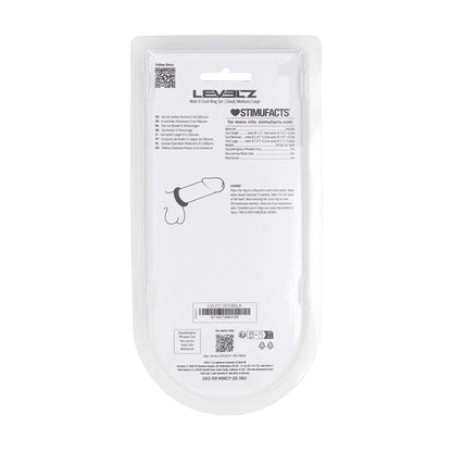 LEVELZ Wide O Silicone Cock Ring Set of 3 - S/M/L -  Cock Rings - Set of 3 Sizes