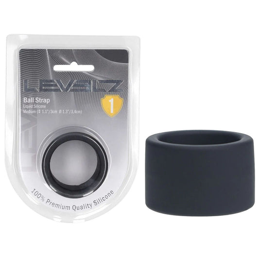 LEVELZ Liquid Silicone Ball Strap - M -  -  Ball Strap