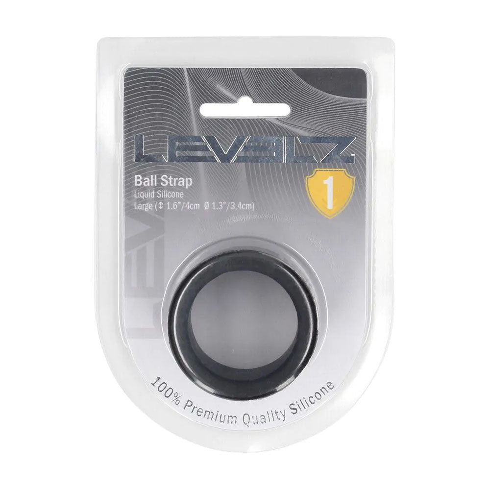 LEVELZ Liquid Silicone Ball Strap - L -  -  Ball Strap
