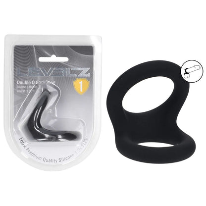 LEVELZ Double O Silicone Cock Ring - M -  -  Cock & Balls Rings