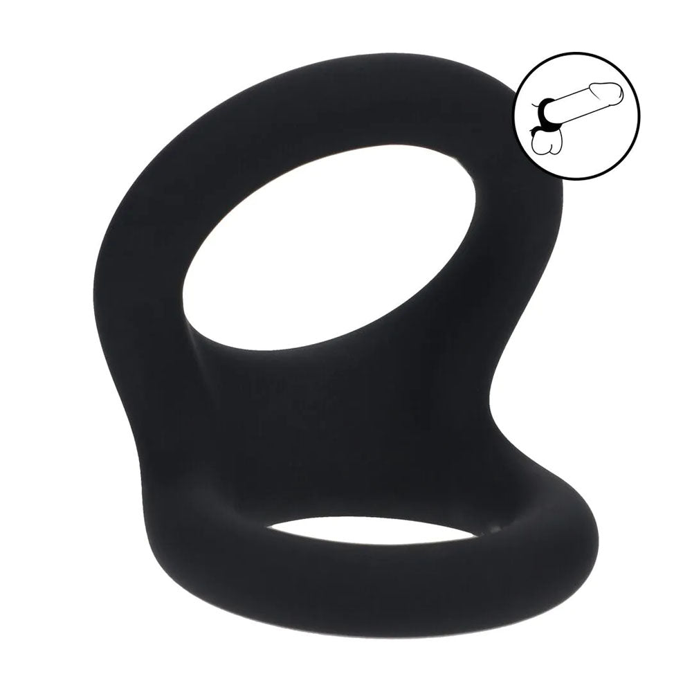 LEVELZ Double O Silicone Cock Ring - M -  -  Cock & Balls Rings