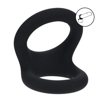 LEVELZ Double O Silicone Cock Ring - M -  -  Cock & Balls Rings