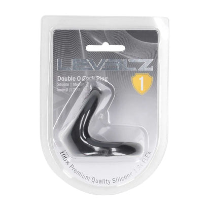 LEVELZ Double O Silicone Cock Ring - M -  -  Cock & Balls Rings