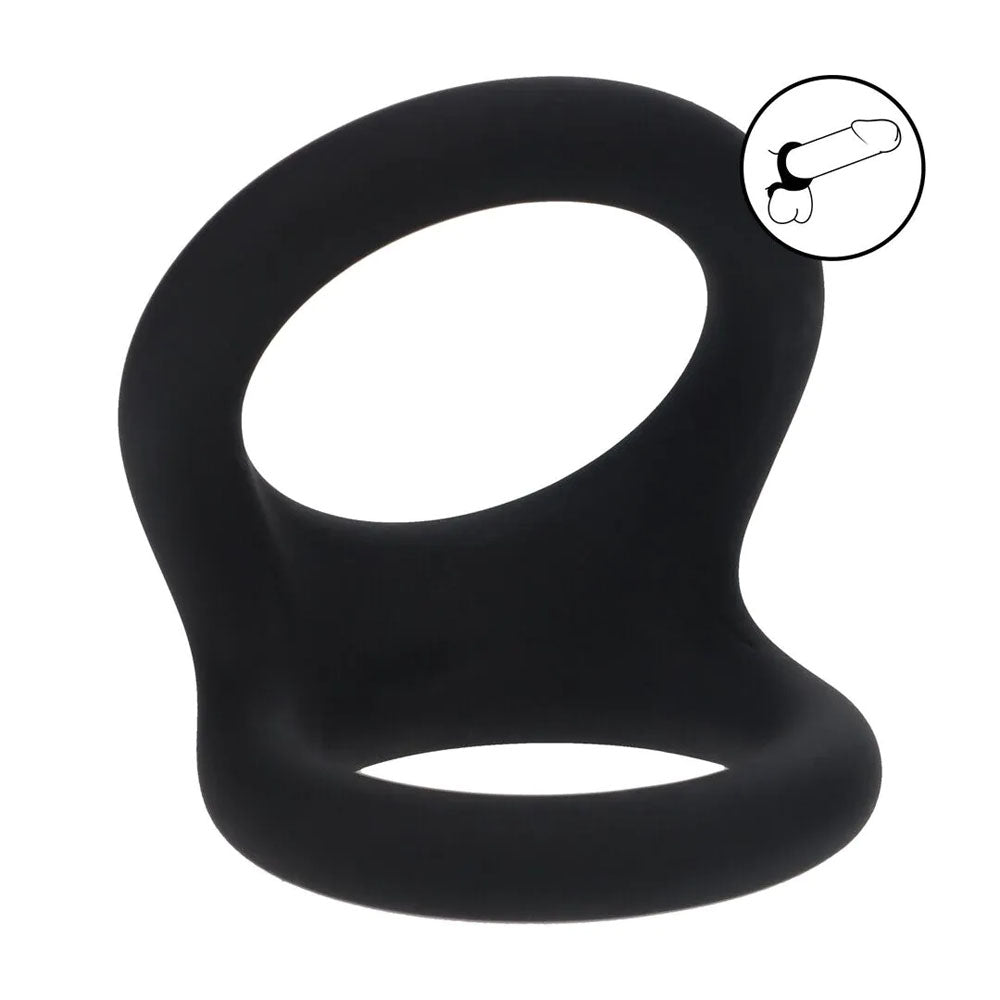 LEVELZ Double O Silicone Cock Ring - L -  -  Cock & Balls Rings