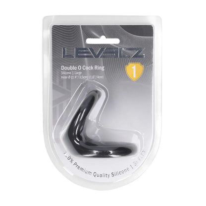 LEVELZ Double O Silicone Cock Ring - L -  -  Cock & Balls Rings