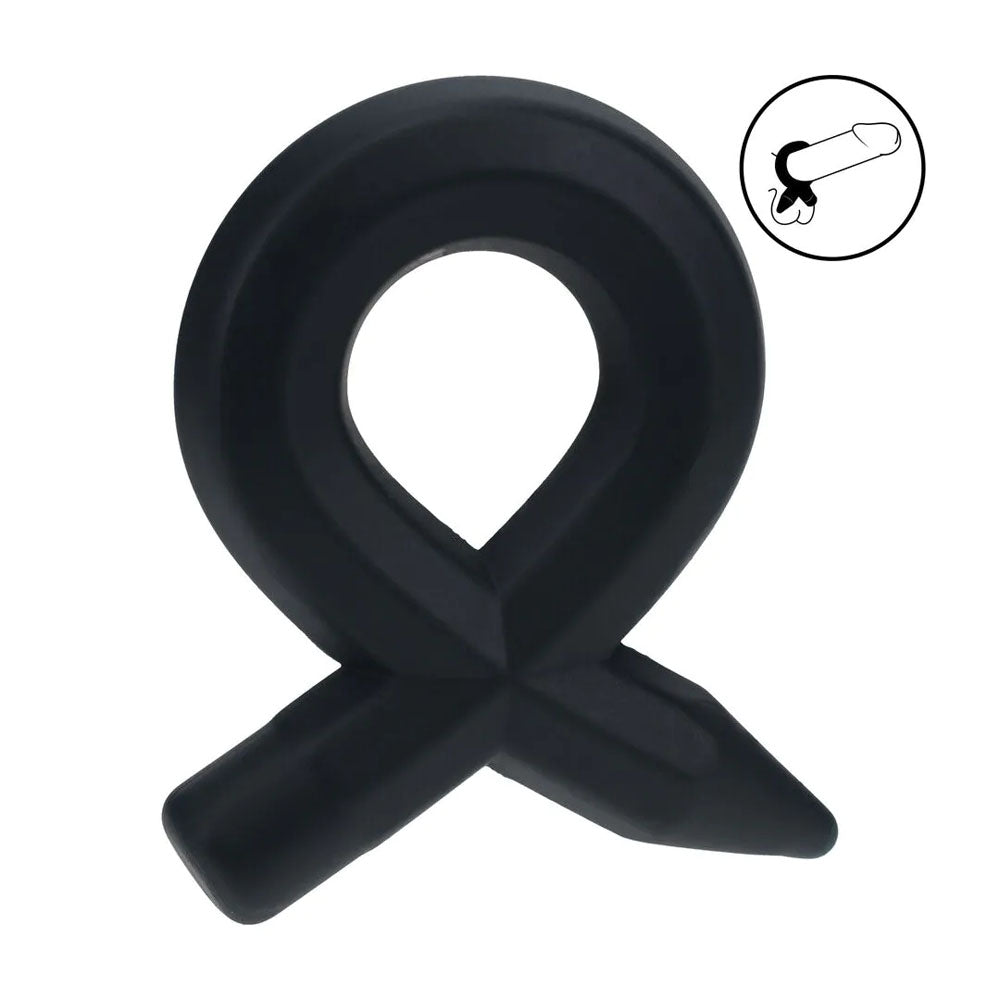 LEVELZ Pencil Liquid Silicone Cock Ring -  Cock Ring