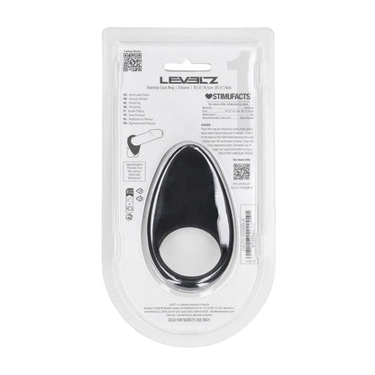 LEVELZ Teardrop Silicone Cock Ring -  -  Cock Ring