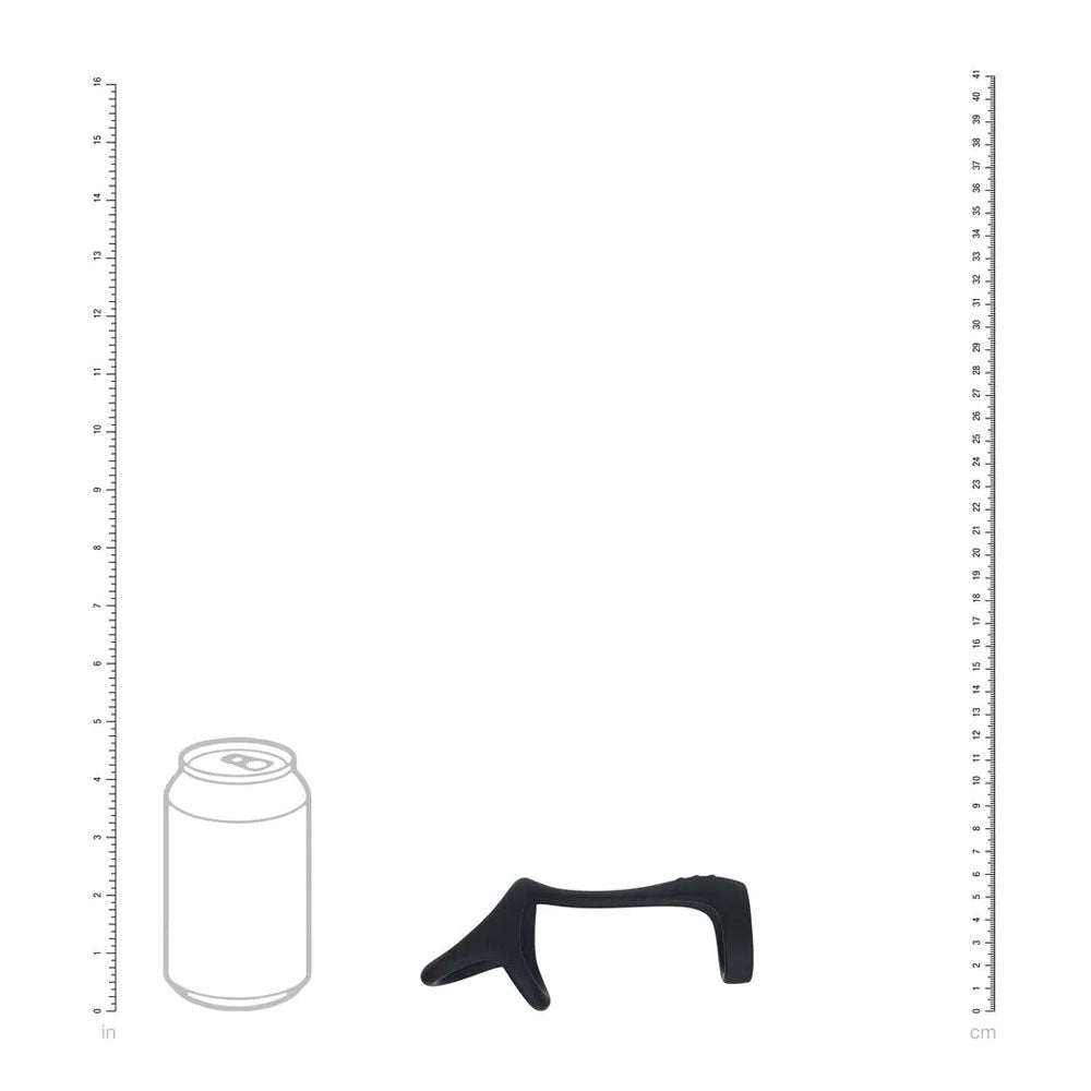 LEVELZ Tri O Silicone Shaft Cock & Ball Ring -  Cock & Balls Ring