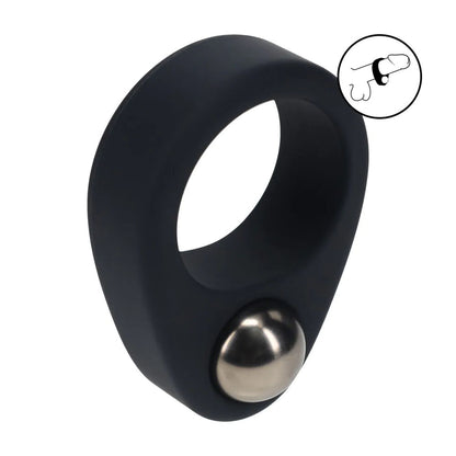 LEVELZ Single Weighted Ball Cock Ring -  -  Weighted Cock Ring