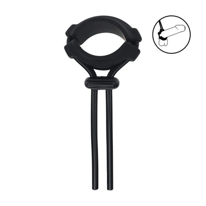 LEVELZ Wide Detachable Lasso Cock Ring -  -  Adjustable Cock Ring