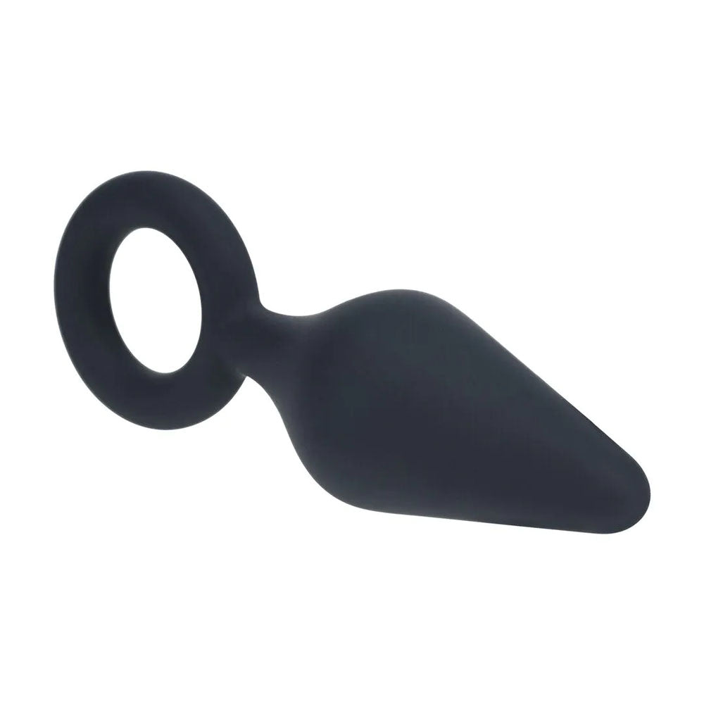 LEVELZ Silicone Anal Plug with Loop - Small -  -  Small Butt Plug