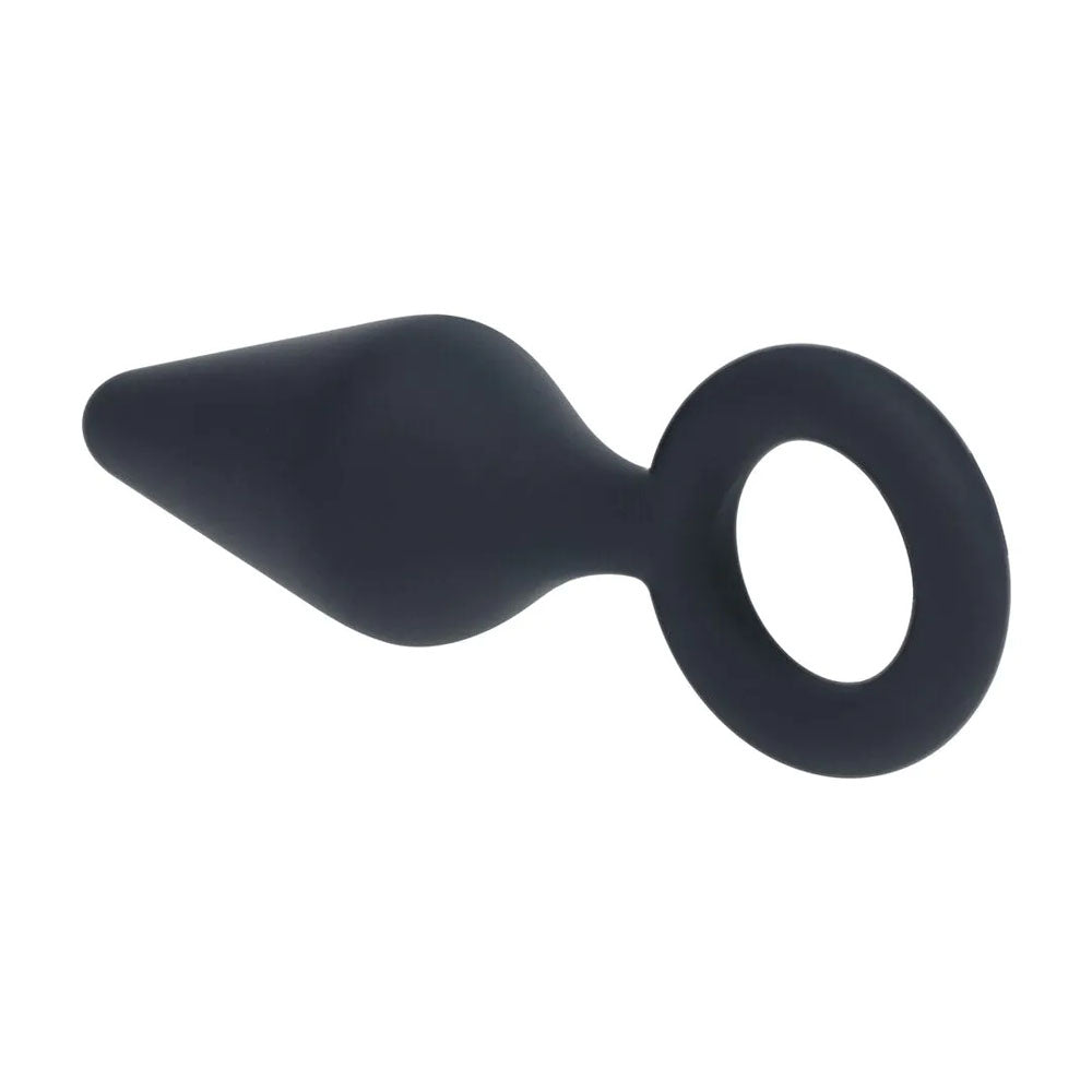 LEVELZ Silicone Anal Plug with Loop - Small -  -  Small Butt Plug