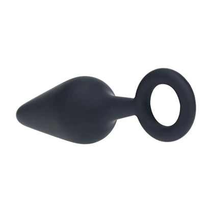 LEVELZ Silicone Anal Plug with Loop - Medium -  -  Medium Butt Plug