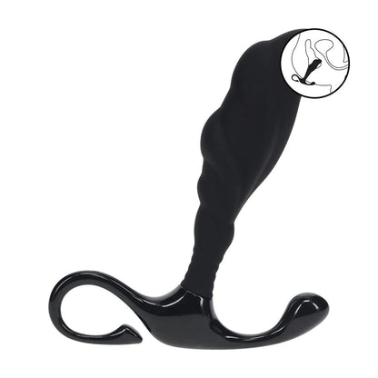 LEVELZ Rippled with Hard Loop Prostate Massager - Small -  Small Prostate Massager