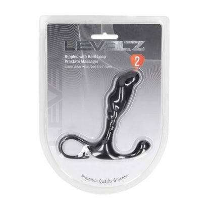 LEVELZ Rippled with Hard Loop Prostate Massager - Small -  Small Prostate Massager