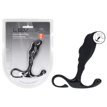 LEVELZ Rippled with Hard Loop Prostate Massager - Medium -  Medium Prostate Massager