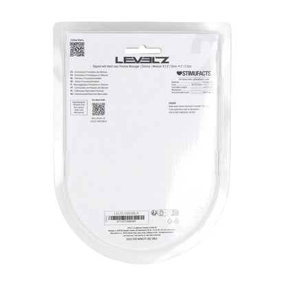 LEVELZ Rippled with Hard Loop Prostate Massager - Medium -  Medium Prostate Massager