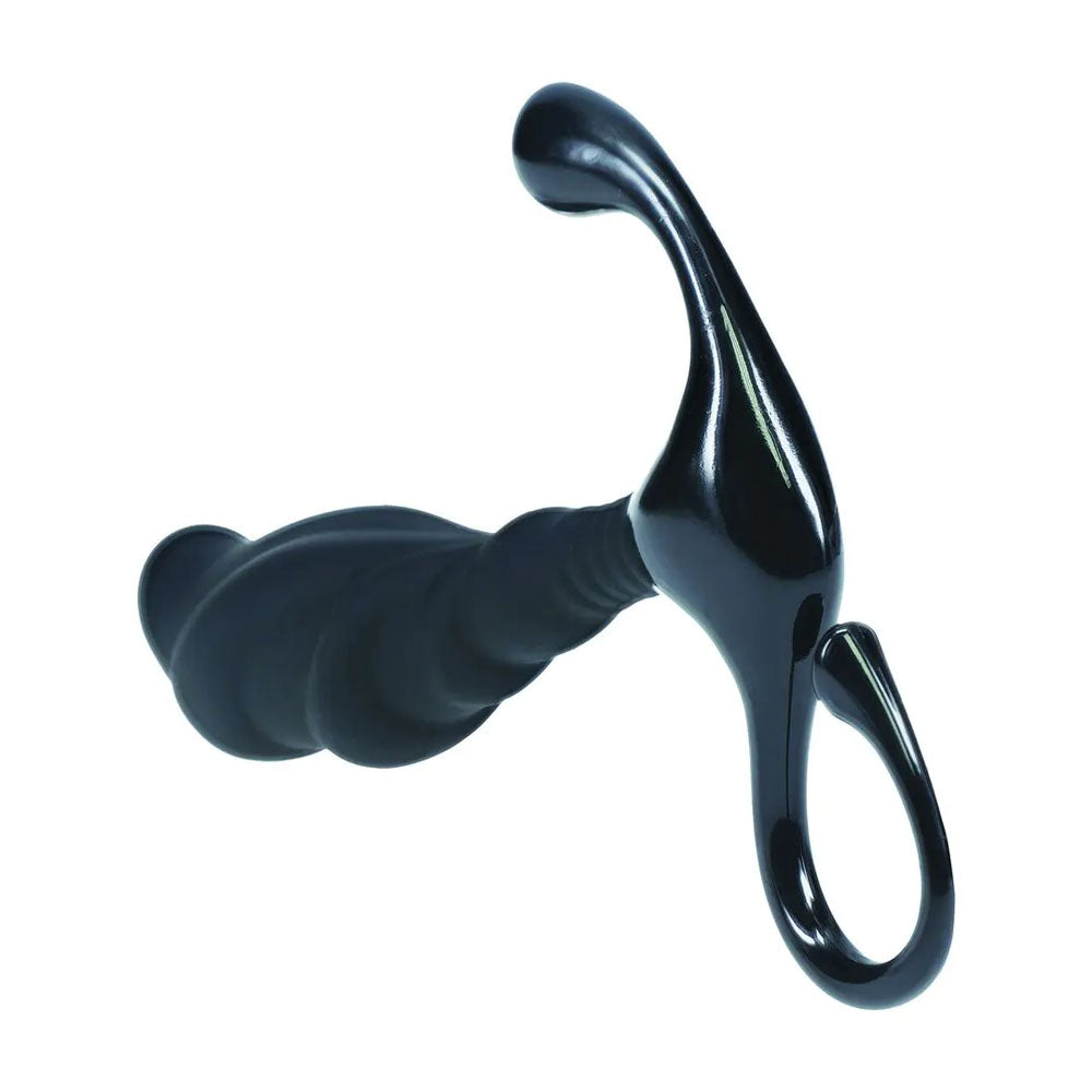 LEVELZ Rippled with Hard Loop Prostate Massager - Large -  Large Prostate Massager