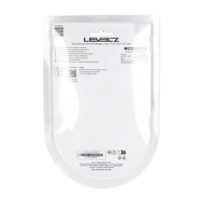 LEVELZ Rippled with Hard Loop Prostate Massager - Large -  Large Prostate Massager