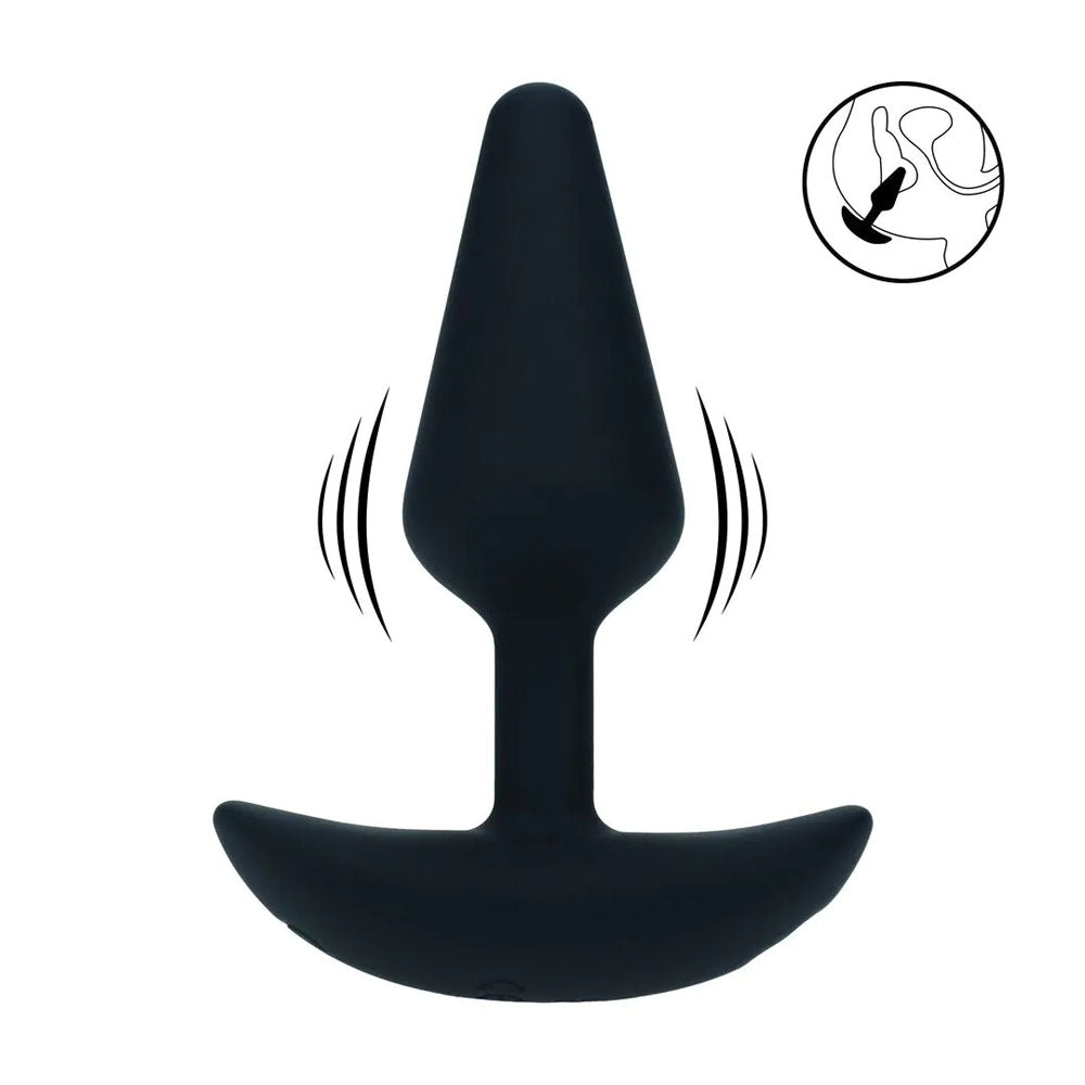 LEVELZ Classic Vibrating Silicone Anal Plug - Small -  Small USB Rechargeable Butt Plug