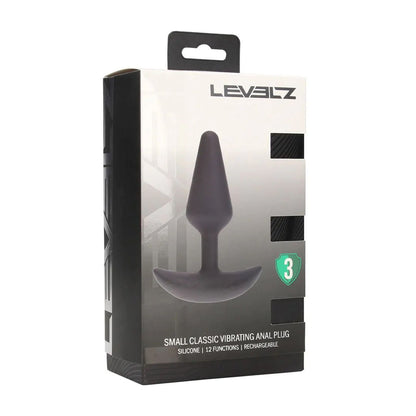 LEVELZ Classic Vibrating Silicone Anal Plug - Small -  Small USB Rechargeable Butt Plug