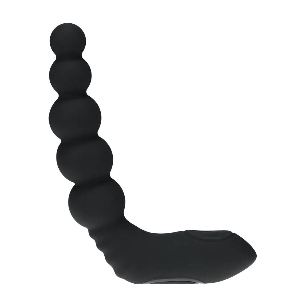 LEVELZ Rechargeable Beaded Prostate Massager -  USB Rechargeable Heating + Vibrating Prostate Massager