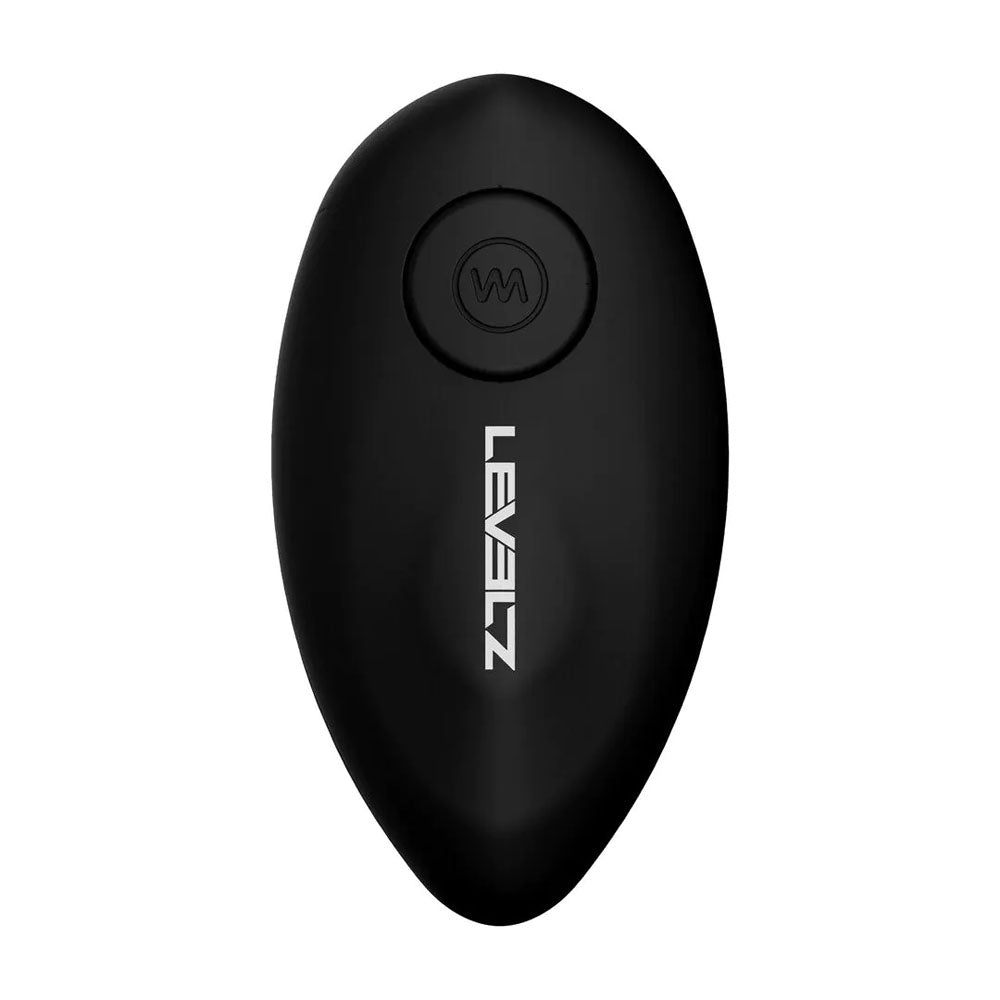 LEVELZ Remote Controlled Vibrating TriO Cock Ring with Prostate Stimulator -  USB Rechargeable Vibrating Cock Ring with Anal Plug