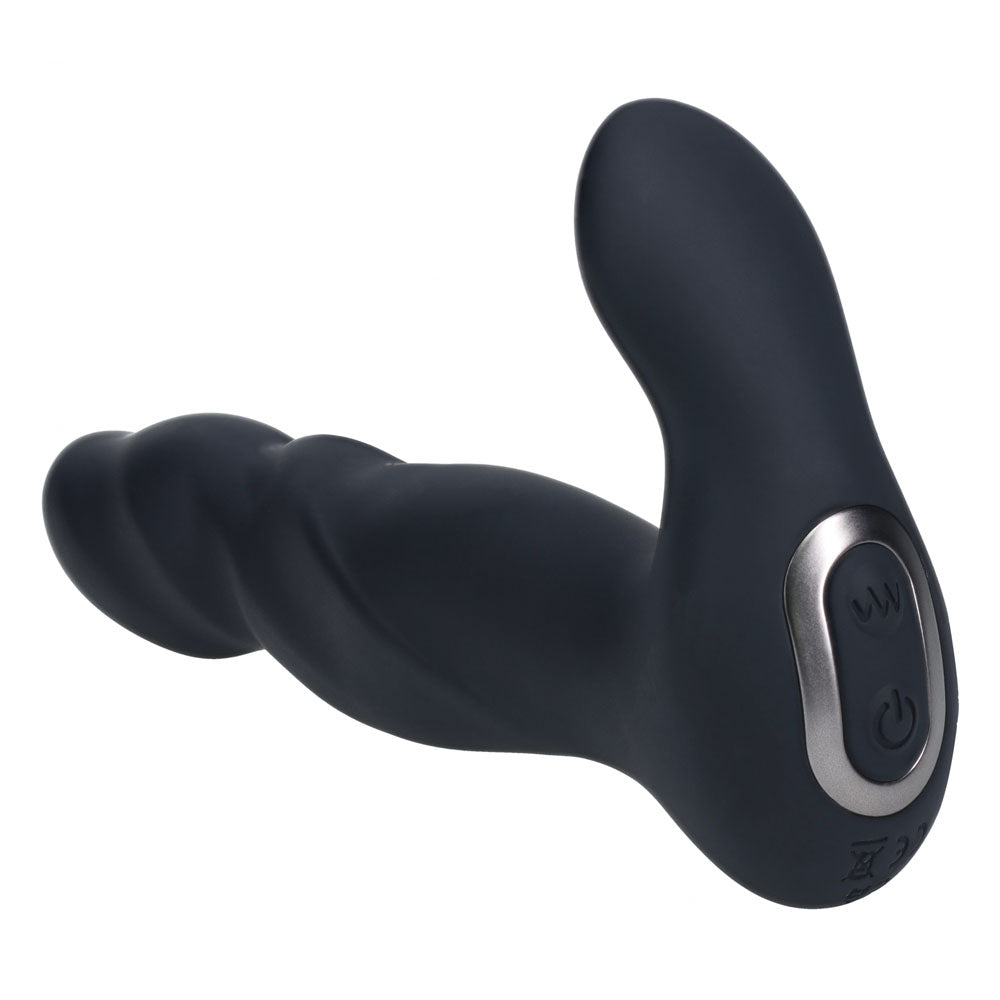 LEVELZ Vibrating & Thrusting Silicone Prostate Massager -  14.7 cm USB Rechargeable Thrusting Prostate Massager