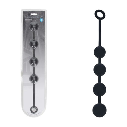LEVELZ Round Silicone Anal Balls - L - 40mm -  40.5 cm Large Anal Beads