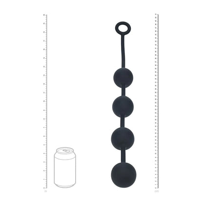 LEVELZ Round Anal Balls - XL - 50mm -  46.5 cm XL Anal Beads