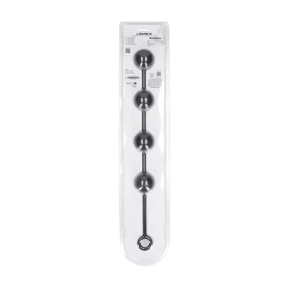LEVELZ Round Anal Balls - XL - 50mm -  46.5 cm XL Anal Beads